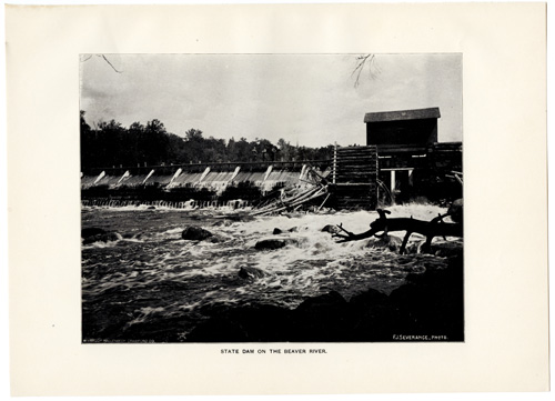 STATE DAM ON THE BEAVER RIVER